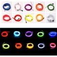 thumbnail image 1 of Car Lights Interior El Wires Car kit Trim Bright Car Decorativo Atmósfera Neon Light Tube Circle Hasta 360 Grados (10 colores cada uno con una longitud de 2m), 1 of 5