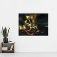 thumbnail image 2 of Bisschop Allegory Dutch Raid The Medway 1667 Extra Large XL Wall Art Poster Print, 2 of 3