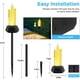 thumbnail image 4 of Price cut Solar Candle Light Outdoor Candle Ground Light Garden Decorative Light Camping Atmosphere Light, 4 of 5