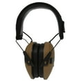 thumbnail image 4 of Walker's Razor Slim Ultra Low Profile Compact Design Adjustable Range Shooting Hunting Hearing Protection Electronic Earmuffs, Battle Brown - Patriot Series, 4 of 6