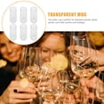 thumbnail image 4 of KAKOWELY 6 recipientes transparentes para vasos de plástico para helados y vino para fiestas., 4 of 5