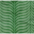thumbnail image 4 of oneOone Cotton Poplin Twill Green Fabric Leaves & Geometric Block Craft Projects Decor Fabric Printed By The Yard 56 Inch Wide, 4 of 4