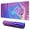 Rose Vif Bleu, variante sur Tapis de Souris Rose Vif Imperméable, Caoutchouc+multispandex Lavable Thème pour Bureau Maison Jeu 31.5x15.7 Pouces
