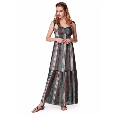 Alisa Pan Womens Sleeveless Long Maxi Boho Printed Jamaica | Ubuy