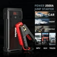 Imazing Portable Car Jump Starter 2500A Peak 20000mAH (Up to 8L Gas