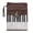 Piano Musical Note Patterns, variant on HELLHERO Dolphin and Starfish Pattern Book Sleeve Protector Pouch with Waterproof Polyester Fabric Book Cover Carrying Case Tote Bags Decorative Design Storage