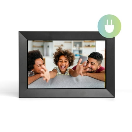 PhotoSpringㅤ Lite 10in WiFi Digital Picture Frame | Send Photos by Email Web or Our Free App | Electronic Picture Frame with Touchscreen & 32GB Internal Memory | Easy Setup | Play Video up to 5min