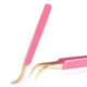 thumbnail image 1 of Pinzas para pestañas, 1 unidad, antiestáticas, no magnéticas, profesional, pinzas para extensión de pestañas 3D, herramienta de maquillaje con cierre de 100% Tan Jianjun unisex, 1 of 2