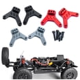 thumbnail image 4 of Bewildely RCGOFOLLOW, soporte amortiguador estable de aleación de aluminio para cantidad de amortiguador 1/18, pieza de coche Kyosho Jimny RC Kits de construcción modelo Negro, 4 of 6