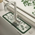 thumbnail image 1 of Faucet Countertop Suction Pad Can Be Cut Kitchen Bathroom Wash Basin Drainage Pad Narrow Diatomaceous Mud Pad, 1 of 5