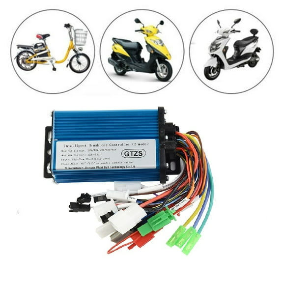 36V/48V 600W/800W 18A Electric Scooter Controller Intelligent Dual-Mode Brushless Motor Controller Electric Bicycle Accessories