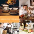thumbnail image 3 of Miangastore 10Pcs Grain Rice Bag Grain Storage Bags Transparent Food Storage Pouring Bags, 3 of 8