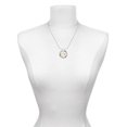 thumbnail image 3 of Delight Jewelry Goldtone Open Heart with Nurse Hat Joy Ring Charm Necklace, 18", 3 of 4