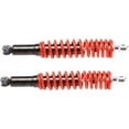 thumbnail image 5 of 300mm 12" Front Suspenion Upper Lower Shock Swing Arm Kit & Steering Knuckle 3 Stud Wheel Hub & 350mm 14" Shocks & Tie Rod End for DIY Part Go Kart ATV Quad Buggy 4 Wheeler Mower, 5 of 9