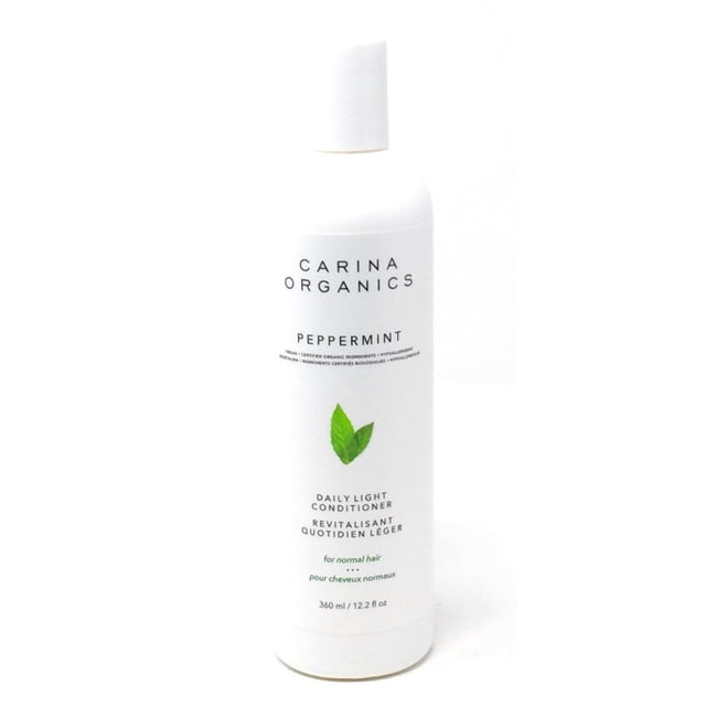 Carina Organics Acondicionador Ligero Diario Menta 360 ml