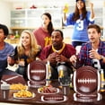 thumbnail image 5 of Football Party Supplies Kit Disposable Dishes Napkins Cup for Football Birthday Party Football Game Day Tailgate Party Decorations Serve 24, 5 of 6