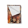 thumbnail image 2 of Autumn Soft Flannel Fleece Throw Blanket, Fall Season Bouquet Leaves Rust Toned Herbs Blooms Wedding Botanical Print, Cozy Plush for Indoor and Outdoor Use, 50" x 60", Multicolor, by Ambesonne, 2 of 6