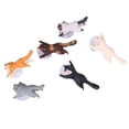 thumbnail image 1 of Seitruly Soporte con ventosa para teléfono inteligente de gato, 6 uds., soporte para teléfono móvil adorable con animales bonitos de PVC, soporte Teléfono y Comunicación, 1 of 6
