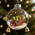 thumbnail image 3 of Exquisite Christmas Frog Acrylic Hanging Ornament – Flat Acrylic Tree Decoration for Home, Car, or Gift Wrapping Cute Holiday Pendant & Christmas Gift, 3 of 4