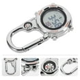 thumbnail image 3 of 1pc Multi-purpose Carabiner Watch Practical Pocket Watch for Outdoor Climbing, 3 of 8