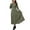 Olive Green, variant on ZQUUVOU Women's Ribbed Sweater Dress Long Sleeve Round Neck Comfortable Maxi Tunic Business Casual Formal Outfits Khaki