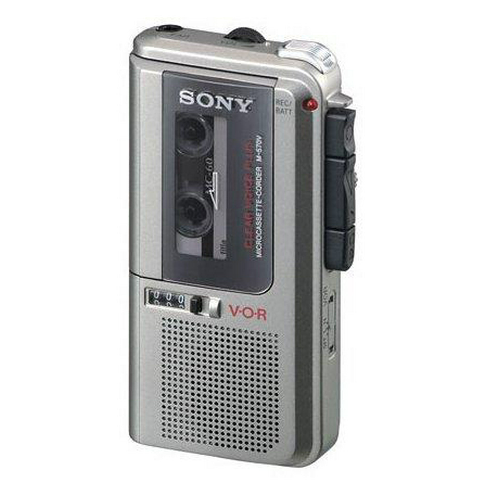 Sony M-570V Microcassette Voice Recorder with Built-in Microphone