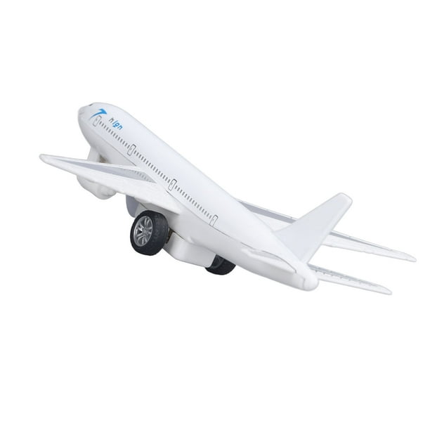 Jouet Avion, Tirer l'Alliage de Qualité Supérieure Stimuler la Créativité Avion  Jouet Robuste Durable pour Bureau pour Étagère pour Bureau 777 Blanc 