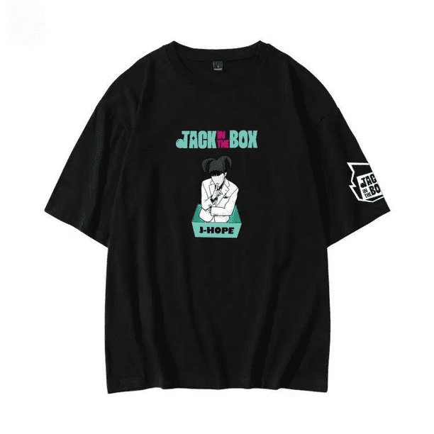 Camiseta de manga corta Zhonghua antipopular, ropa de verano de Jack In The Box para hombres y mujeres, estilo de cuello redondo, ropa para festivales de música