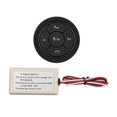 thumbnail image 2 of Universal / Start Stereo Radio Music Adapter Phone Controller/ for Android Devices iOS Motorcycle Car , Black, 2 of 7
