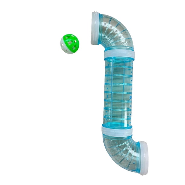 Tablero sensorial para actividades, material de bricolaje para el desarrollo temprano, aprendizaje con tubos, tablero sensorial Azul