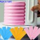 thumbnail image 2 of Raspador de pastel de dientes de doble cara de plástico, patrón de crema, herramientas para hornear DIY, accesorios para hornear, 4 piezas por juego, 2 of 4