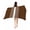 Brown, variant on Burnt Orange White Stripe Beach Towels Oversized Super Absorbent, Modern Rustic Vertical Striped Lightweight Bath Towel Quick Dry Sets For Bathroom/Pool/Rv Camping/Beach Play/Gym Room/Picnic 30"x60"
