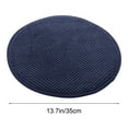 thumbnail image 3 of EGYMEN 14" Round Thickened Cushion, Balcony Bedroom Chair Pad, Non-Slip Seat Cushion with Humanized Strap, Seasonal Comfort, Anti-Deformation, 3 of 5