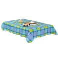 thumbnail image 3 of PEVA Tablecloth for Living Room and Bedroom | Round and Rectangular TV Cabinet Mat for Coffee Table and, 3 of 4