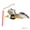 Style2, variant on BESTSKY Flying Bird Cat Toy,Adjustable Length Bird Cat Toy,Flexible Play Space Flying Bird Cat Toys for Indoor Cats,Style1