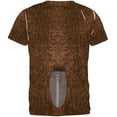 thumbnail image 2 of Halloween Beaver Costume All Over Adult T-Shirt - Large, 2 of 2