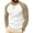 A141 White, variant on Xdegoge Mens Raglan Long Sleeve Baseball T Shirt Color Block Crewneck V Stitch Detail Casual Vintage Fall Athletic Workout Active Daily Pullover Tops Tees Shirts