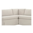 thumbnail image 6 of Moe's Home Collection Fable Slipcover Dining Banquette L-Shape Beige? 100.5In, 6 of 10