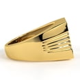 thumbnail image 2 of RYLOS Men's Rings 14K Yellow Gold Designer Onyx Ring With Diamonds and  Black Onyx Rings For Men Size 10, 2 of 5
