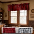 thumbnail image 1 of MTBLYS Solid Color Window Valance 18 X 54 Inches Rod Pocket Design Polyester Curtain for Kitchen Living Room Decor, 1 of 7