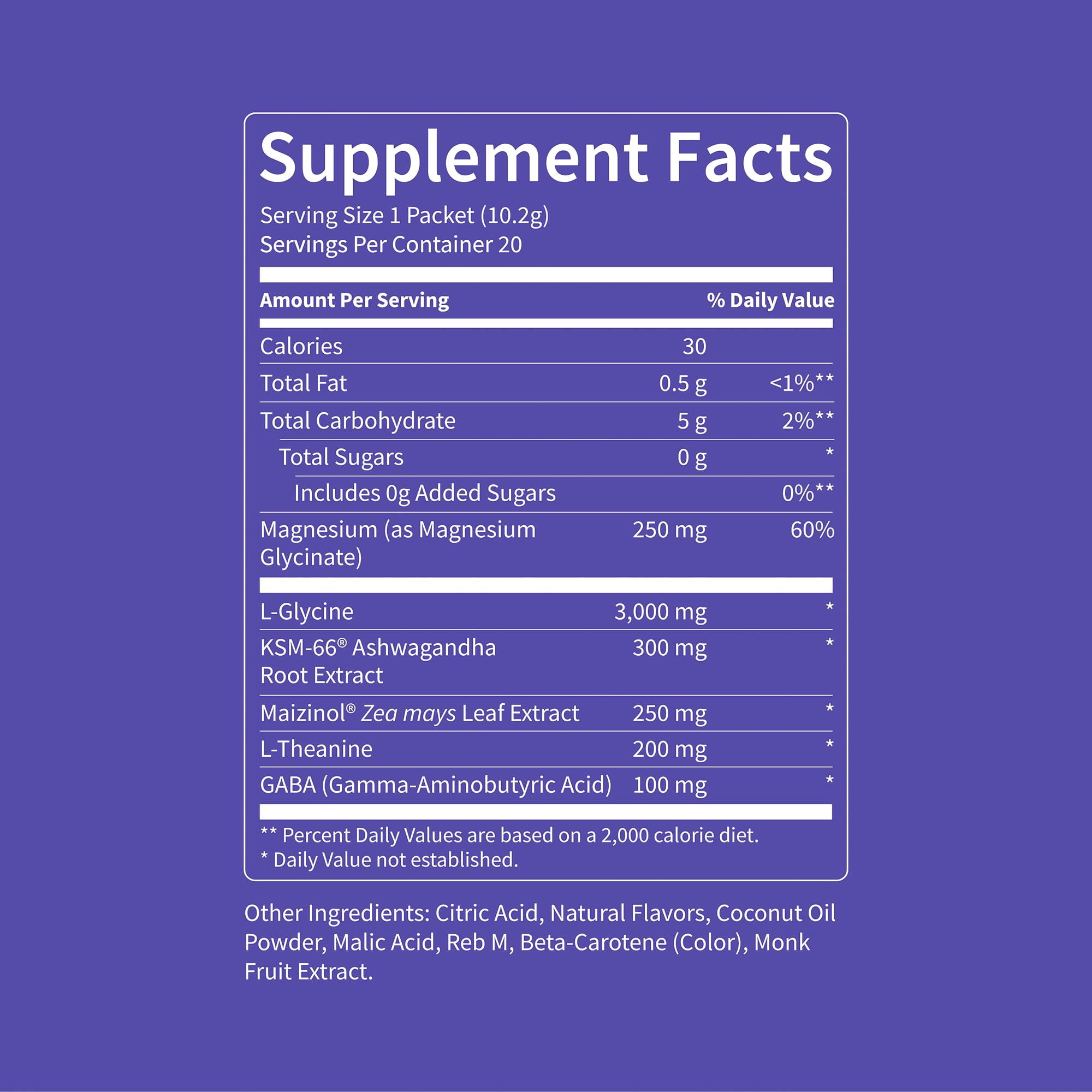 Nello Supersleep, Nighttime Sleep Support Drink Mix, Ashwagandha, Maizinol, L-Glycine, Magnesium Glycinate, Peach Dream (Pack of 20)