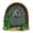 patio decor, variant on Mini Fairy Door Decor - Craft With Celtic Knot, Green Clovers For Home, Garden, Yard, Patio, Fairy Garden Decorations