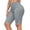 03# Gray, variant on Ihhxva Women's Plus Size High Waisted Yoga Shorts with Pockets Tummy Control Moisture-Wicking Gym Athletic XL-5XL