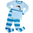 thumbnail image 2 of Leveret "Dolphin" Shorts or Longs 2 Piece Pajama 100% Cotton (Size 2-10 Years), 2 of 2