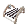 thumbnail image 2 of Silla de salón para gatos, hamaca para gatos, cama con marco de madera, cunas para gatos, cama elevada para gatos, cama elevada de refrigeración para Marrón con Espejo Salvador Dali Cama de salón para gatos, 2 of 10