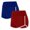 Red-A, variant on Daiosportswear Women'S Workout Yoga Gym Shorts,Shorts for Women