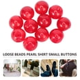 thumbnail image 4 of 10Pcs Button Fastening Red Resin for Shirts and Clothes DIY Enthusiasts, 4 of 9