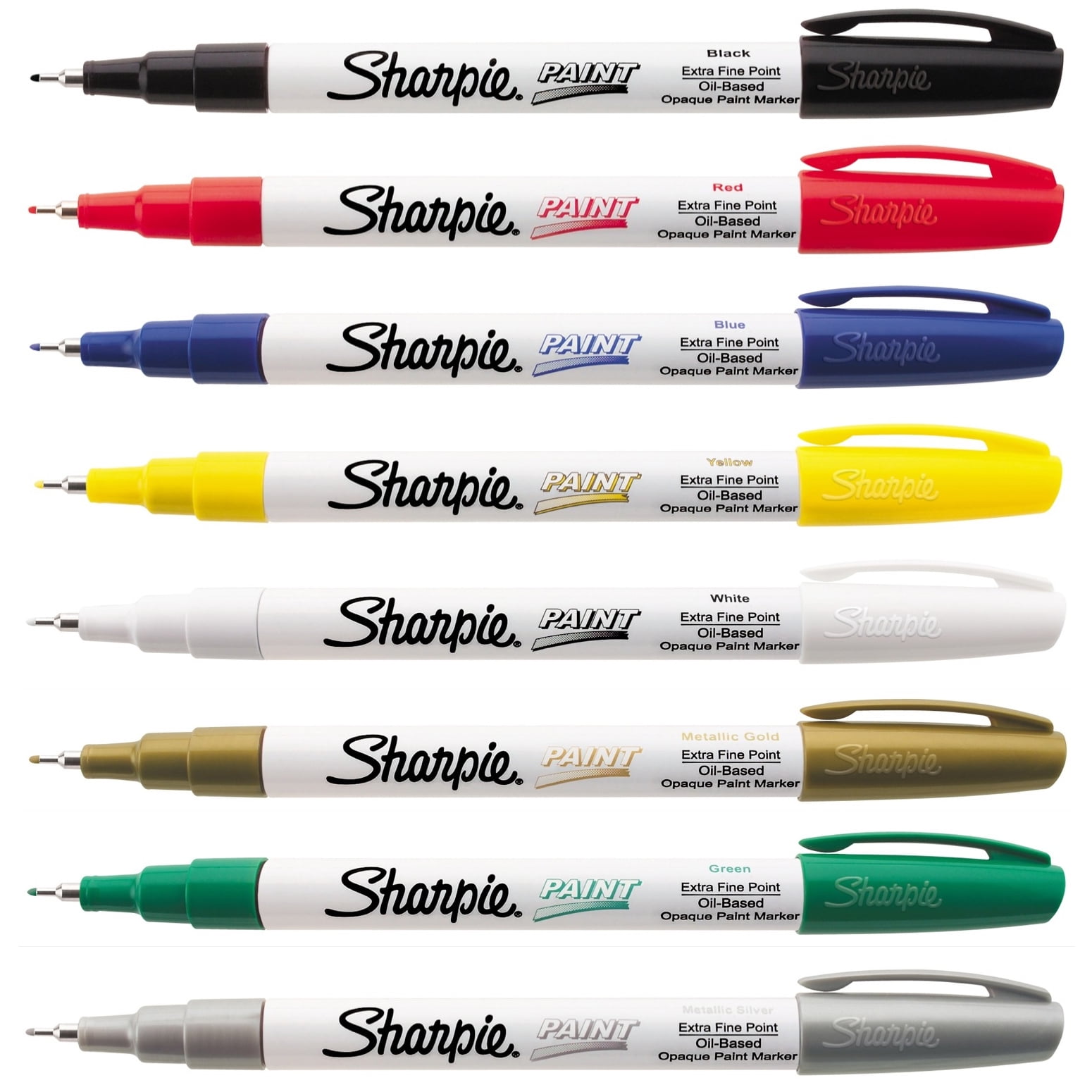Sharpie Paint Marker Kit Oil Based EX FINE Point 8 Colors