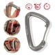thumbnail image 3 of Carabinador Servicio Pesado 25kn Capeta Alambre Cargado Resorte (gris), 3 of 9