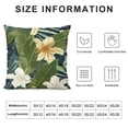 thumbnail image 5 of Spring Floral Throw Pillow Covers Green Pillow Cases Flower Decorative Cushion Cases for Sofa Couch, 5 of 5